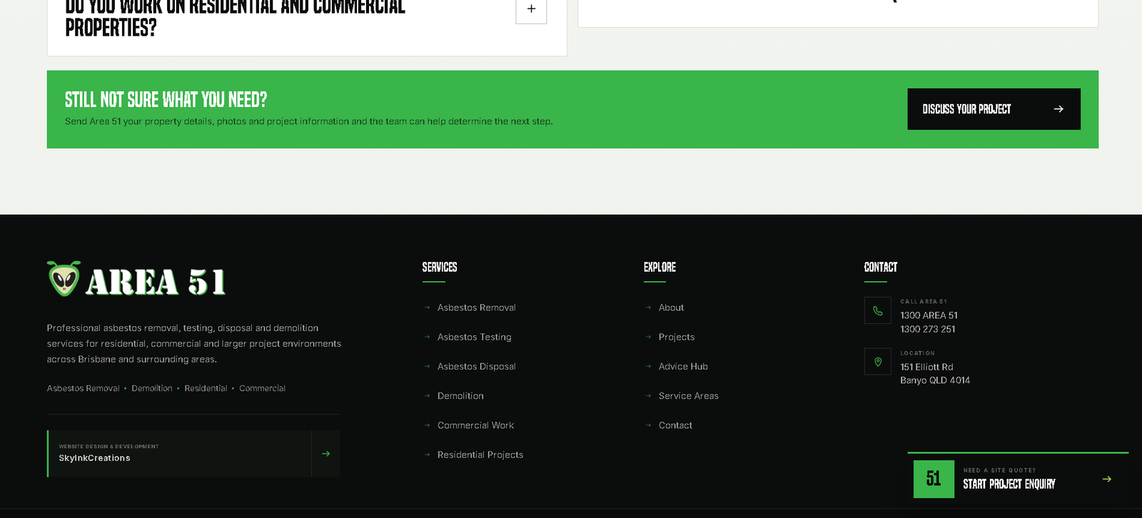 Area 51 Asbestos & Demolition screenshot 4