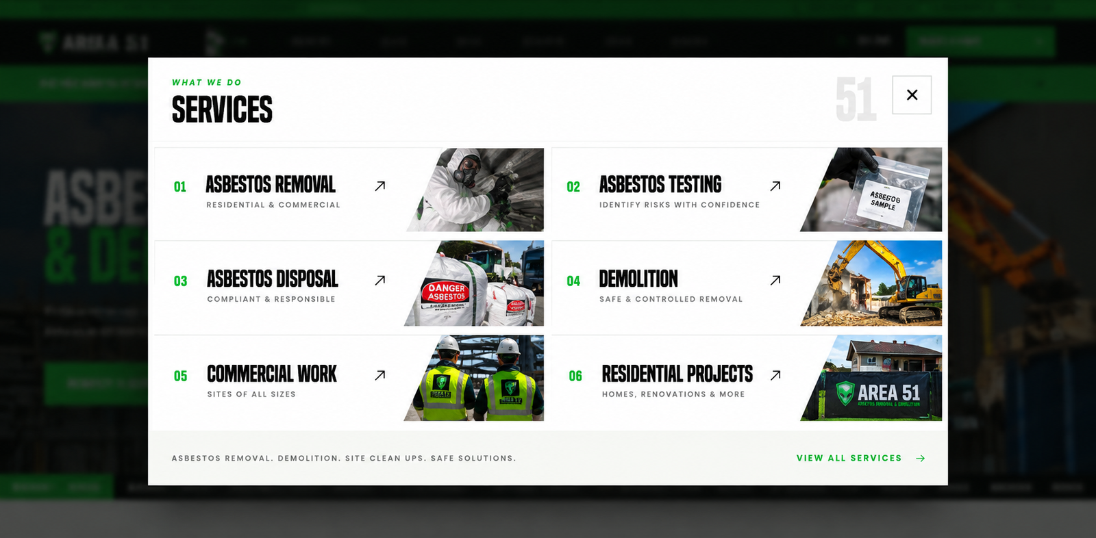 Area 51 Asbestos & Demolition screenshot 2
